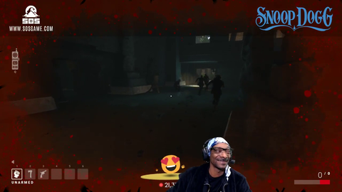 Snoop Dogg faking gameplay