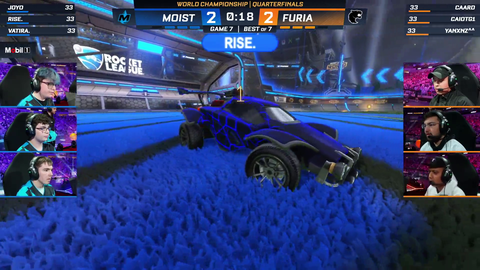 Moist vs Furia final seconds - RLCS Quarterfinals