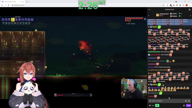 Quin69's got Eye of Cthulhu in the bag