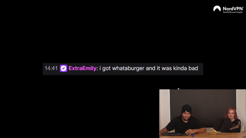 Nick being honest about ExtraEmily