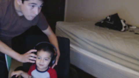 Young twitch viewer in the making
