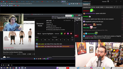 Hasan goes hard on a viewer