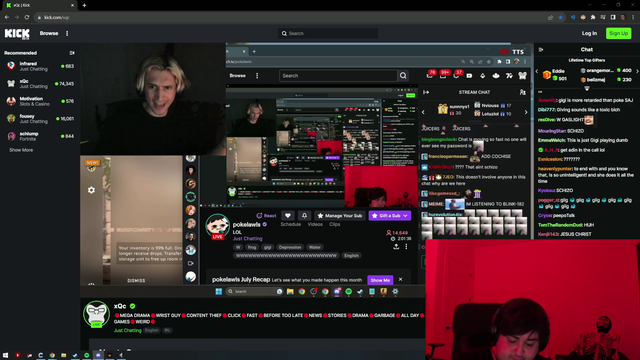 XQC on how valuable his time is
