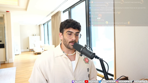 Hasan claims he had troubles entering the US because people make videos showing his content