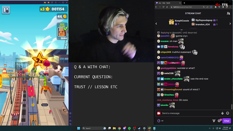 xQc talks about his will, and how it affected others