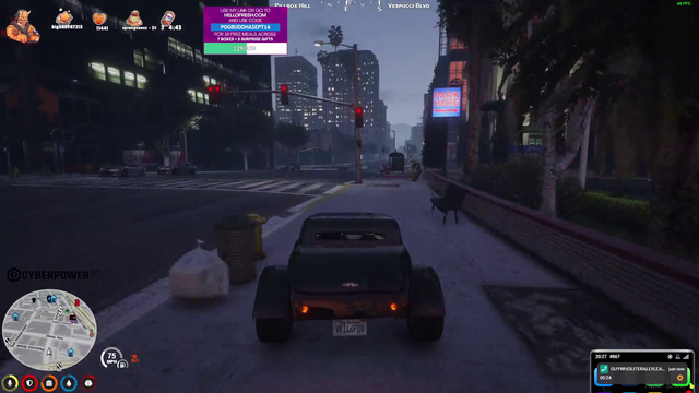 Buddha's sponsored stream going as expected