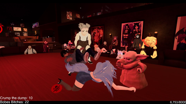 Roflgator hosts an event