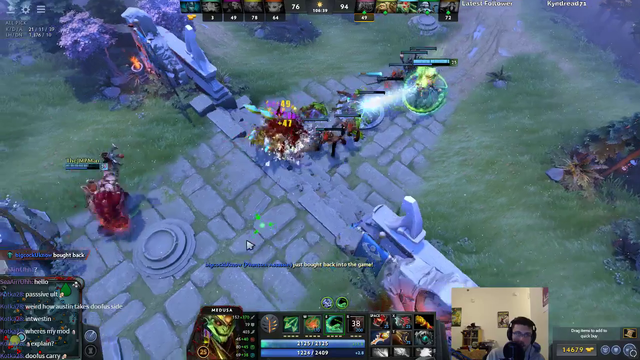 Dota 2 game ends after 107 minutes in most spectacular way possible