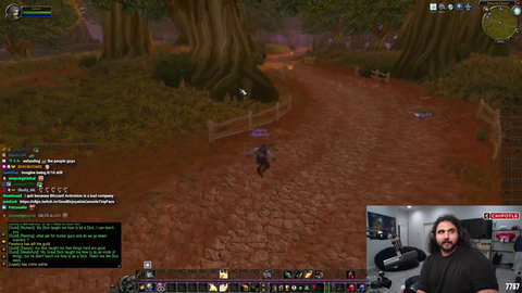 Esfand defends Blizzard after Kotick news