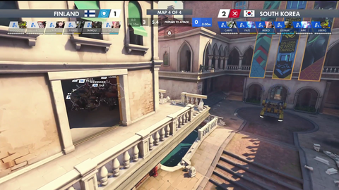 Overwatch World Cup game ends all of a sudden.
