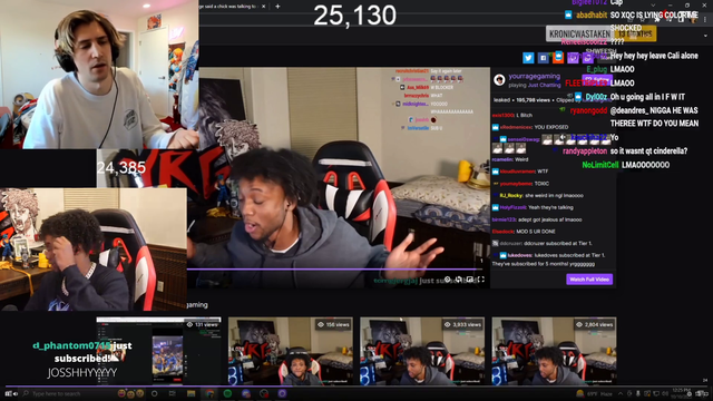 Rage On XQC making drama out of nothing