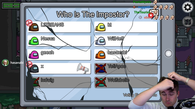 Xqc's first game with Ludwig for the day...