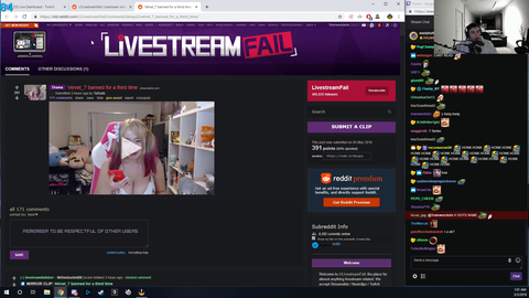 Trainwrecks thoughts on Velvet being banned