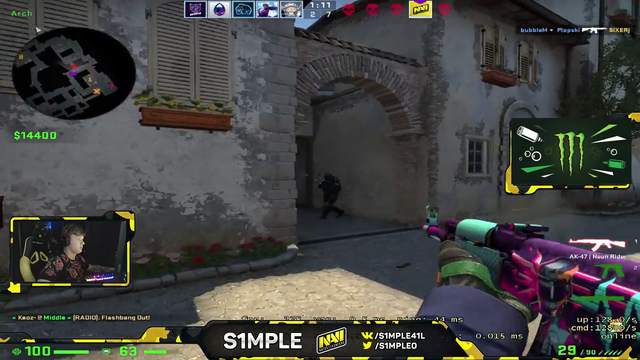 s1mple does simple stuff. ACE in FPL.