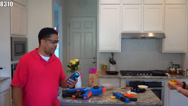 Nick takes a quick Game Fuel break