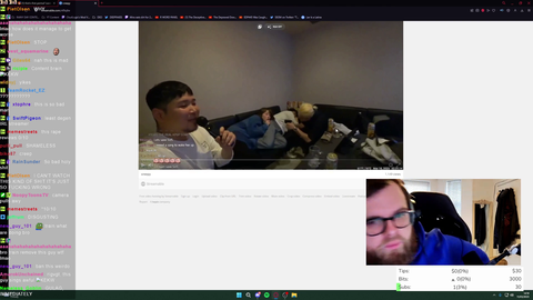 Kick streamer Suspendas caught sexually assaulting unconscious woman on stream faces no punishment from the platform