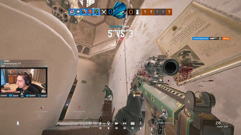 Shroud doesn't have to see you to win