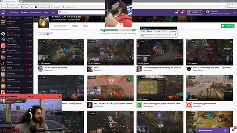 Esfand after a Sodapoppin host.