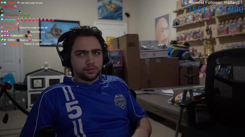 Mizkif's voice inside of his head
