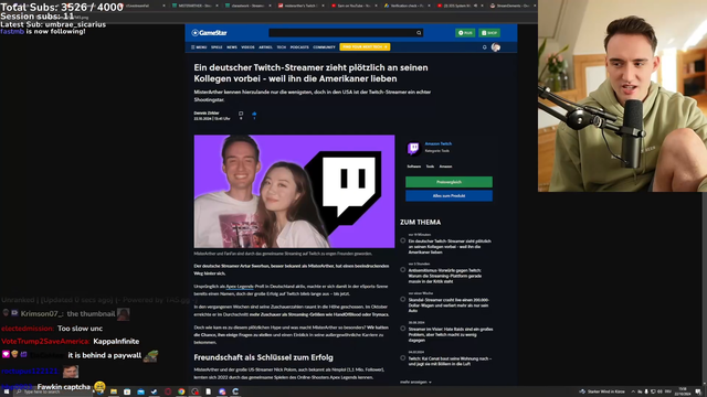 A German Media shipping Arther and Fanfan