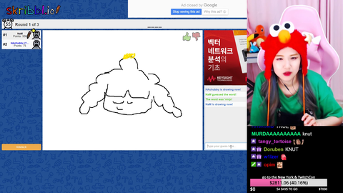 Korean Streamer makes a fatal spelling error