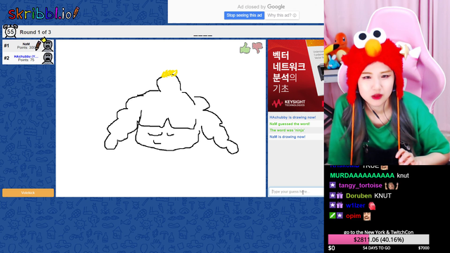 Korean Streamer makes a fatal spelling error