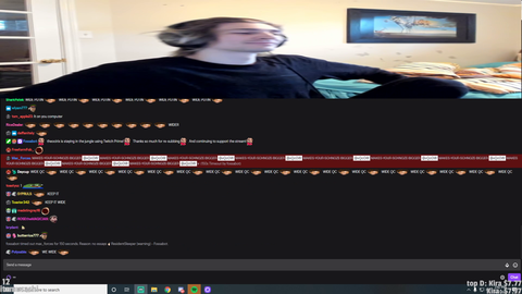 A normal day in xqc's intro
