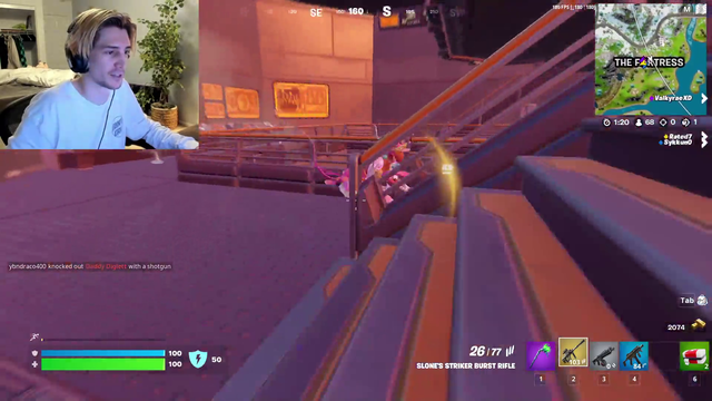 xQc hugs sniper before finising him off