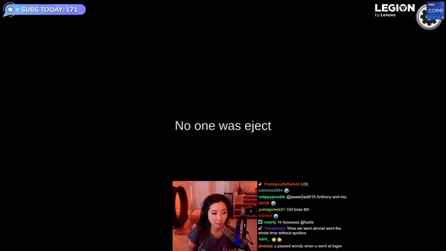 Fuslie forgets to mute and starts to sing