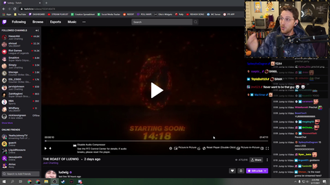 Stanz on How He Met Mizkif on The Day of Ludwig's Roast