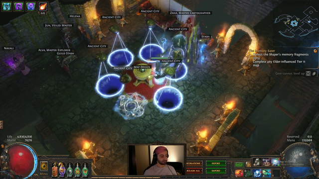 Giantwaffle ATLAS key timing