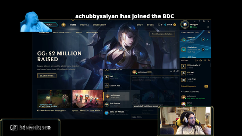 Imaqtpie on winning the Tyler1 Championship.