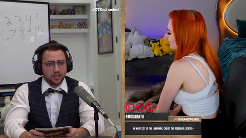 The biggest stoner on Twitch wins Mizkif's schooled show
