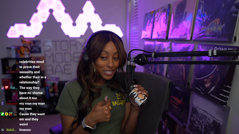 Streamer talks about content creators who stopped collabs, after finding out she's married.