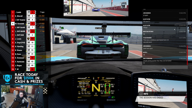 Shroud reminds F1 Driver Lando Norris about a career highlight