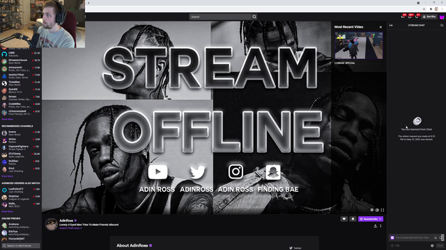 Soda asking a question about Aiden's stream