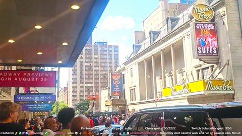 Teens running rampage in New York jumping cars and attacking streamers