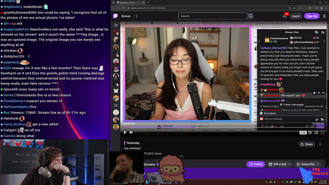 Destiny the Debunker reacts to Pokimane's deepfake claims.