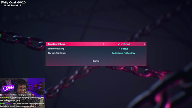 Gappy risks getting DQd from Streamer Awards
