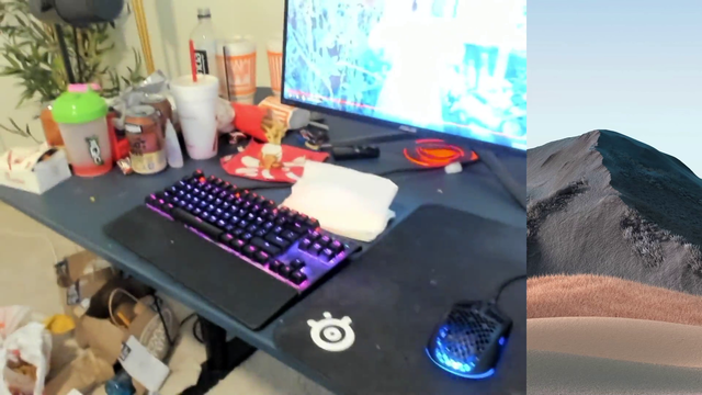 xQcOW - Room Tour (warning it's horrendous)