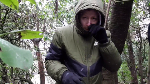 Former BBC celebrity has breakdown hiding in bushes