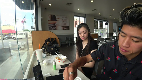 Girl gets a little taste of JOEYKAOTYK