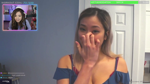 Pokimane catches coomer in disguise