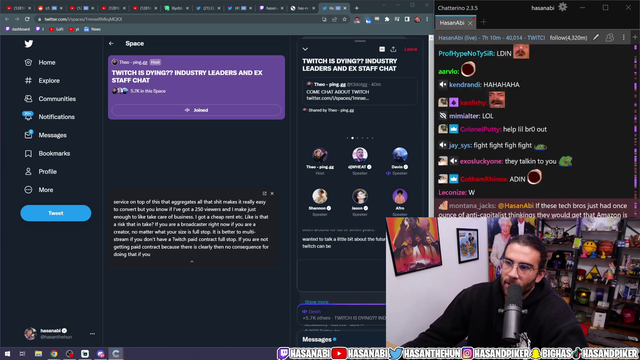 Hasan summarizes why multi streaming is a failure from the jump
