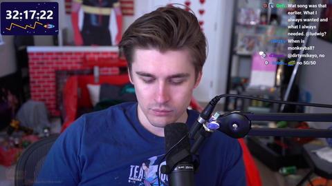 "Hey Ludwig how do you feel about Mizkif stealing content?"