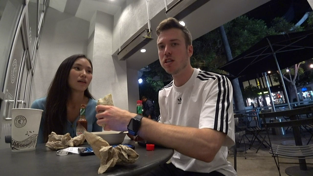 Yo, you guys help me get a taco?