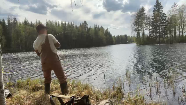 Andy finally gets a catch