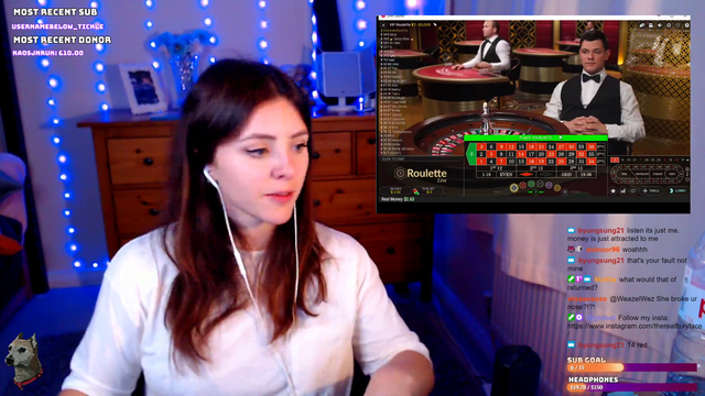 Chatter correctly guesses roulette number 3 times!