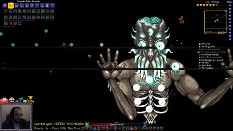 Moon Finishes His Terraria Hardcore Zenith Run After 79 Hours
