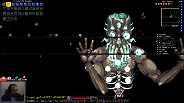 Moon Finishes His Terraria Hardcore Zenith Run After 79 Hours